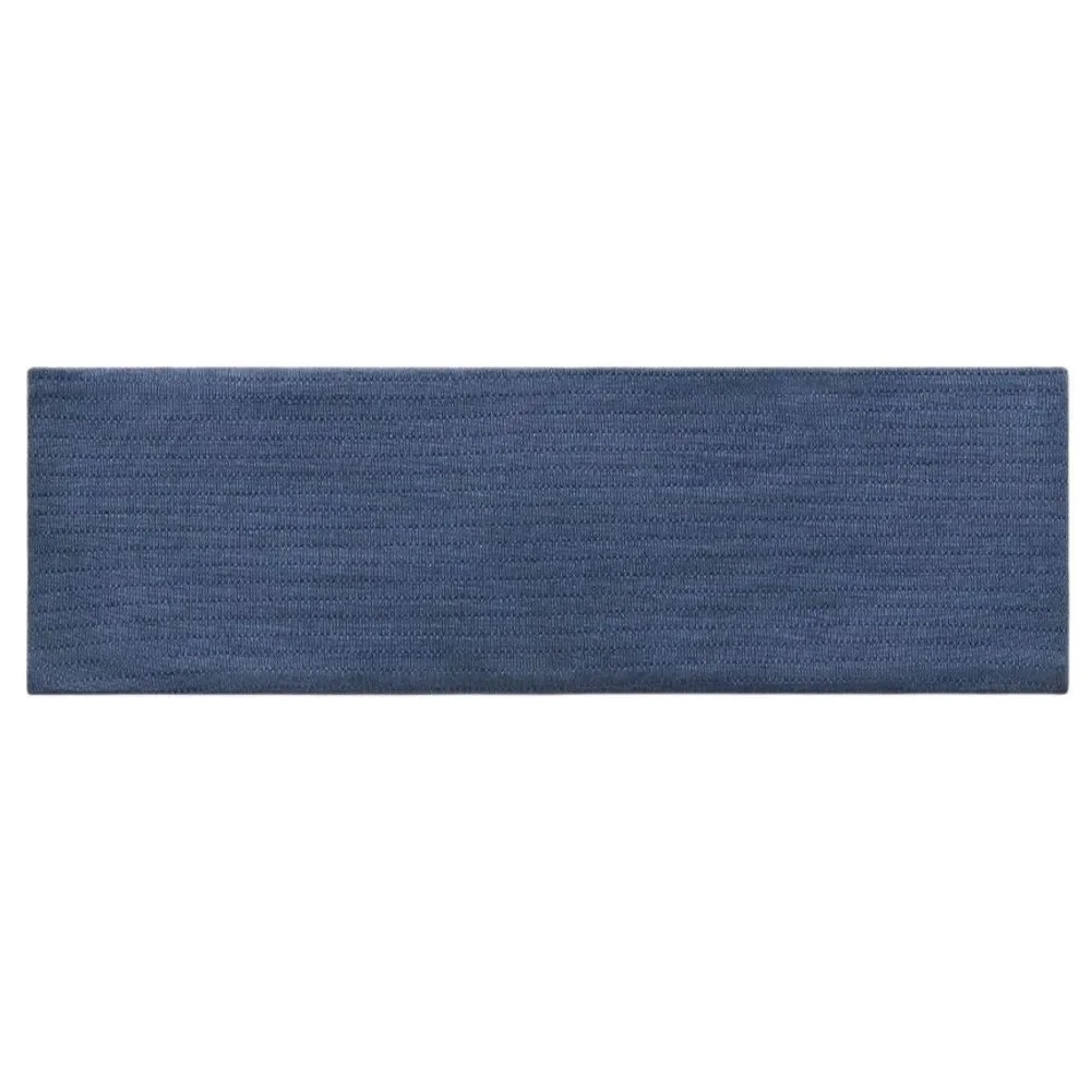 License to Train Wide Headband Blue Twill